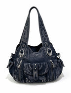 Denim Hand Bag
