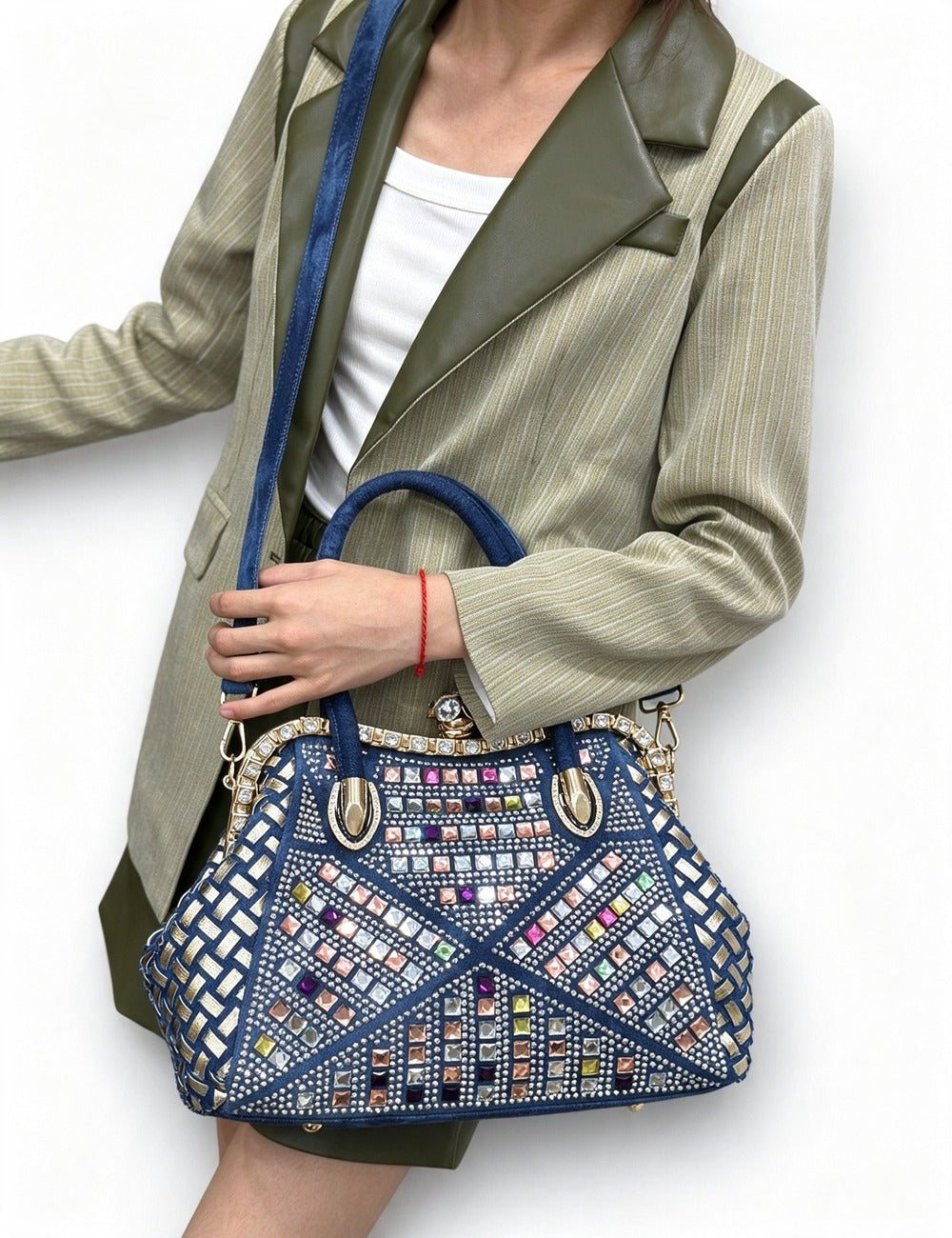Denim Hand Bag