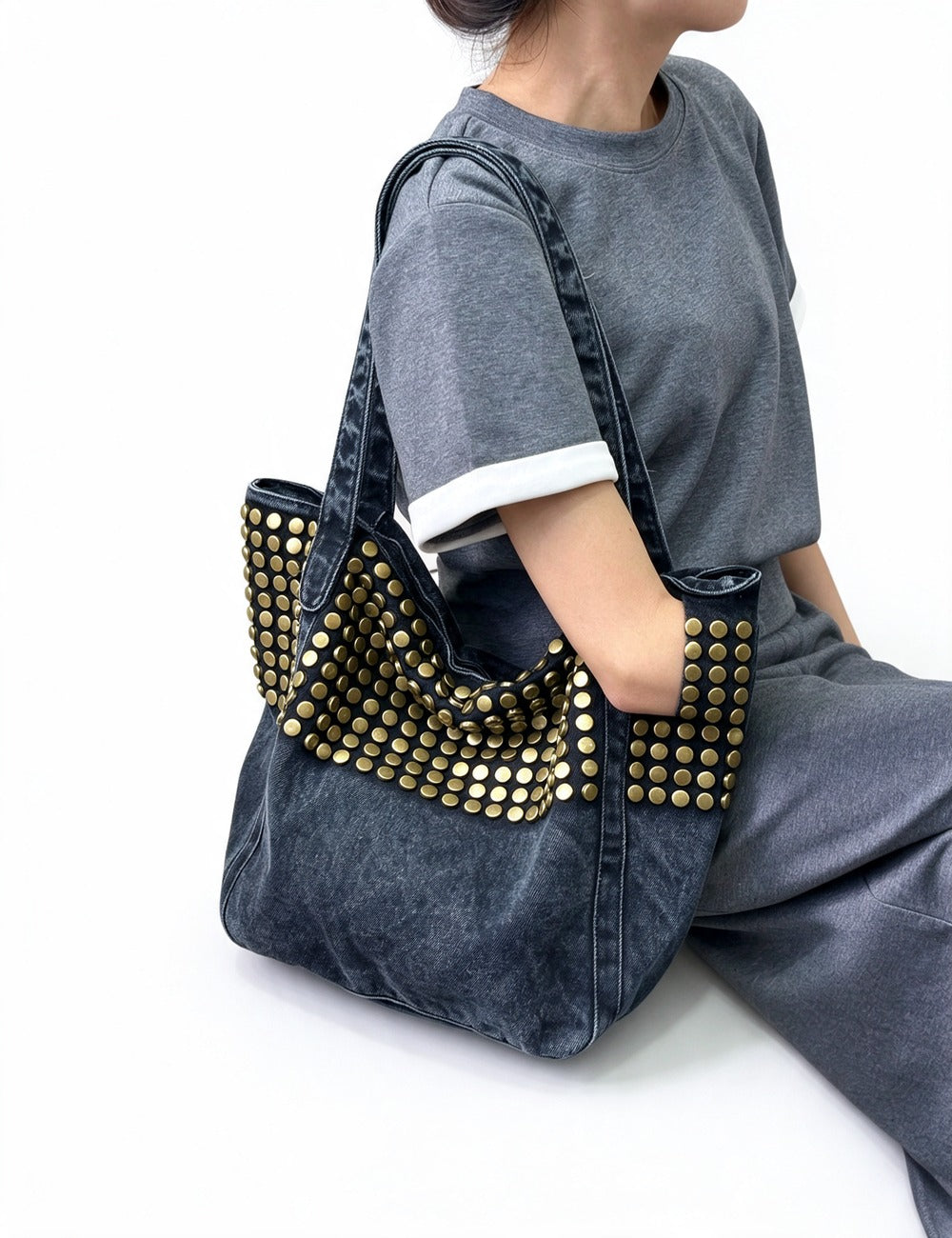 Denim Tote Bag