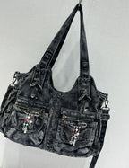 Denim Shoulder Bag