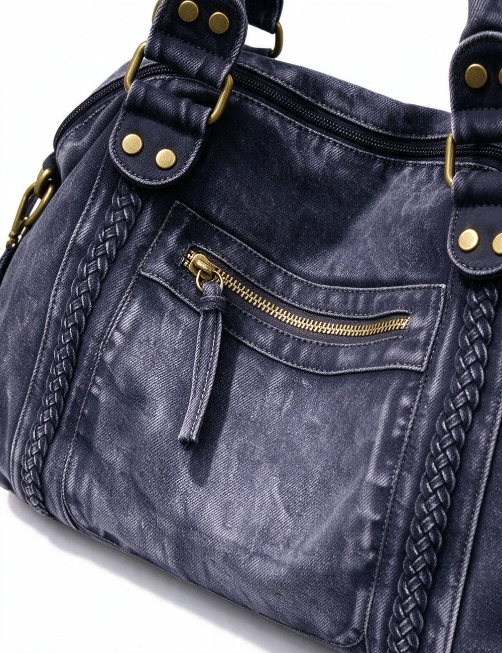 Denim Hand Bag