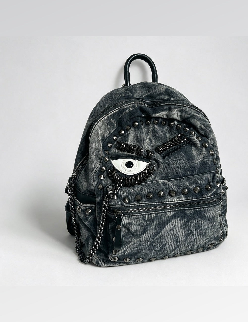 Denim Backpack Bag