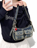 Denim Shoulder Bag