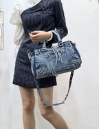 Denim Hand Bag