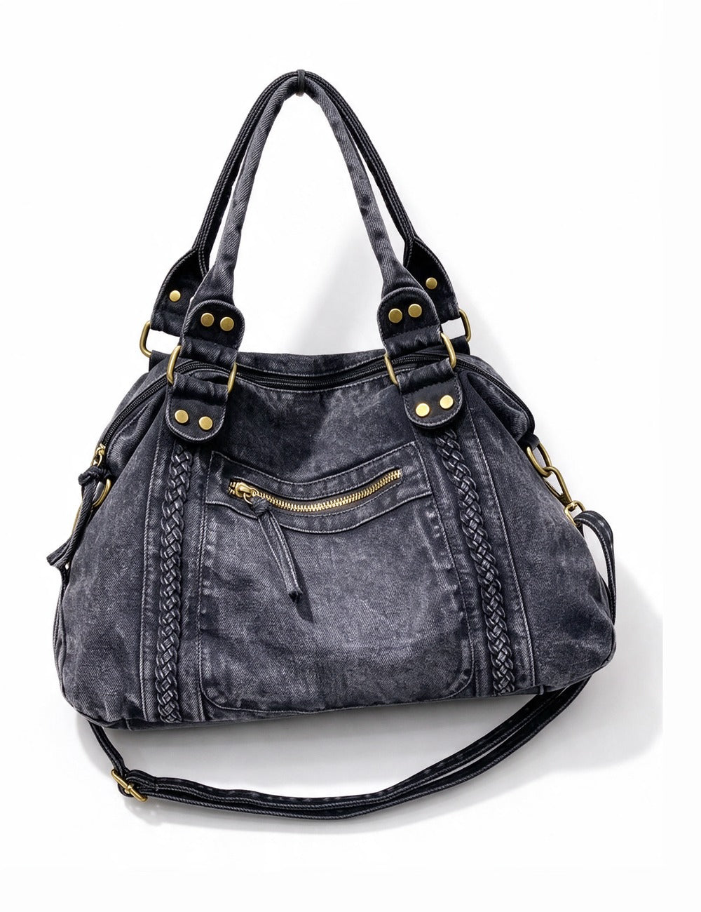 Denim Hand Bag
