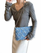 Denim Crossbody Bag