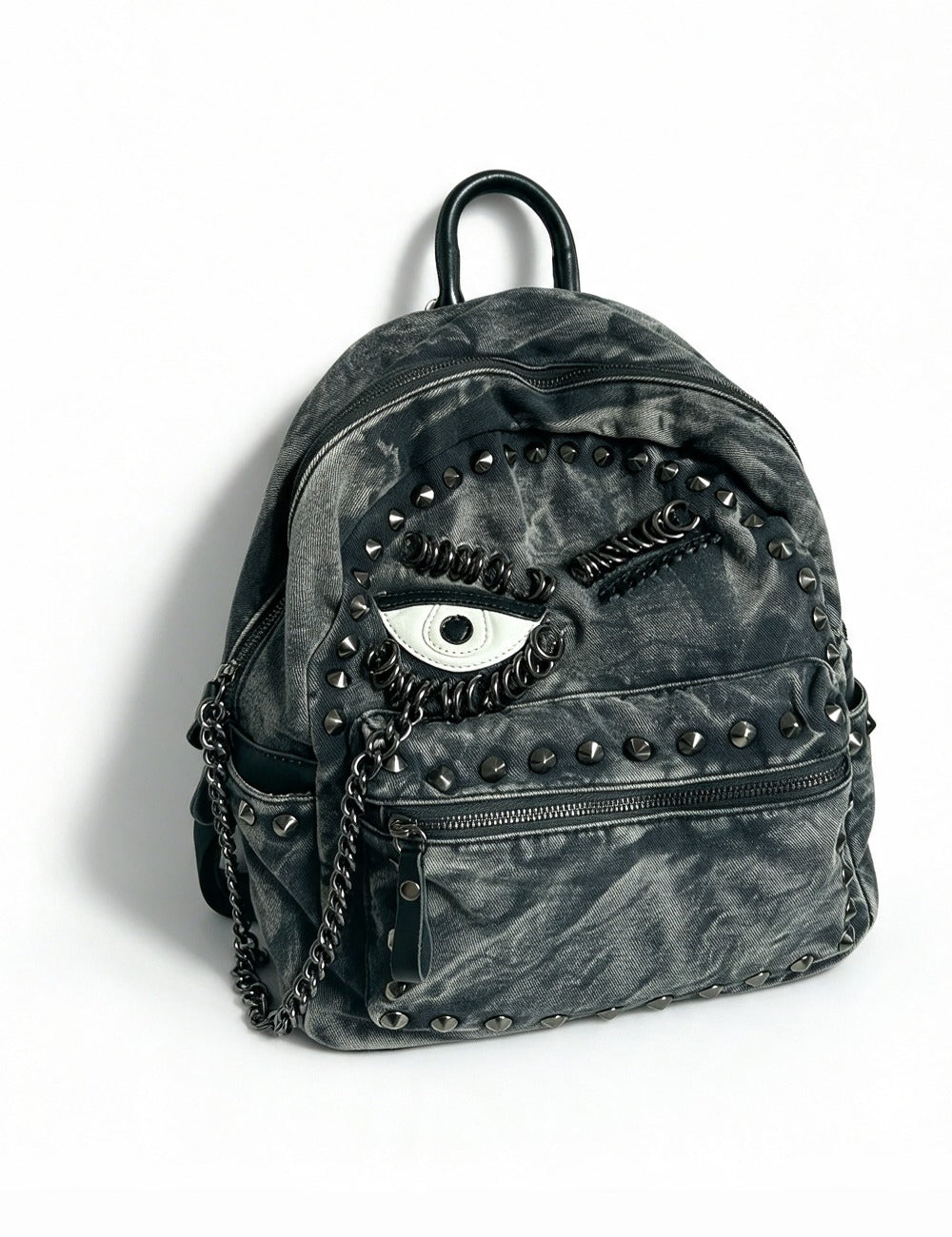 Denim Backpack Bag