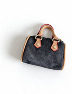 Denim Clutch Bag