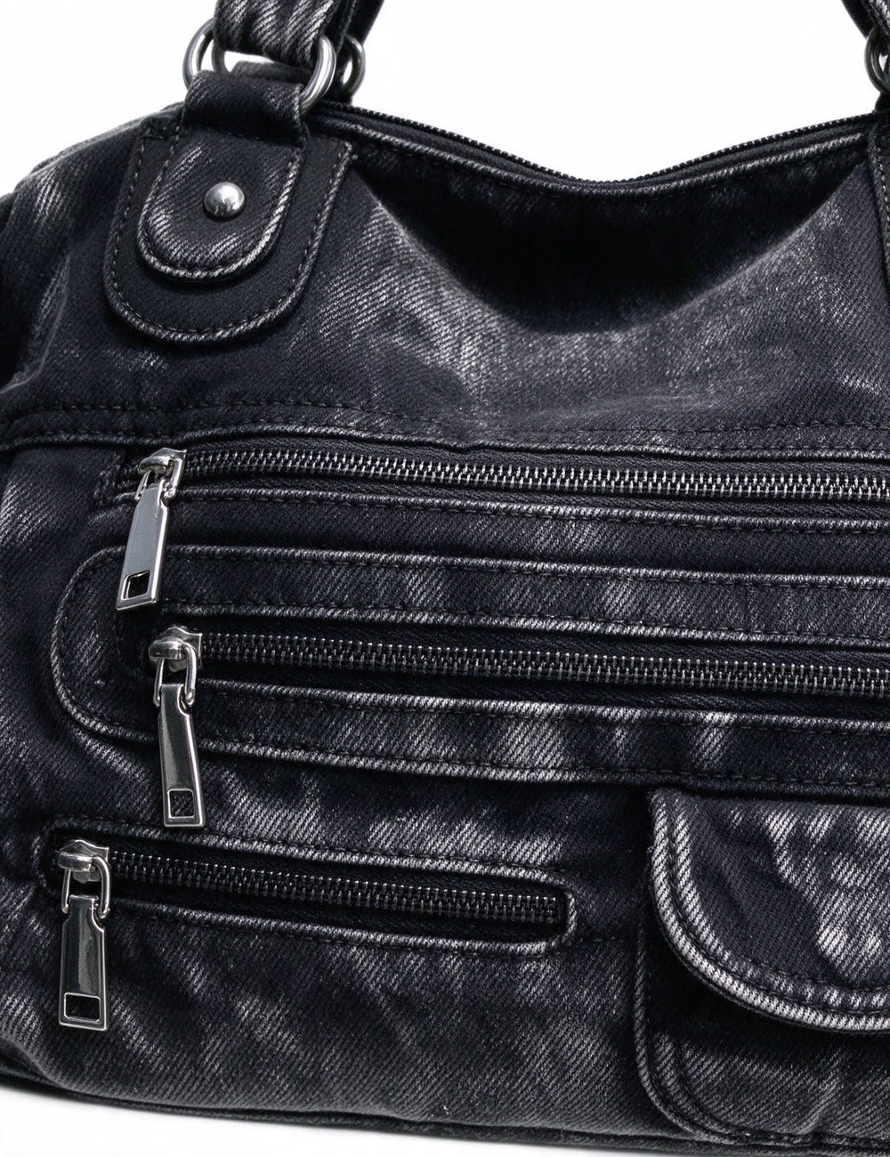 Denim Hand Bag