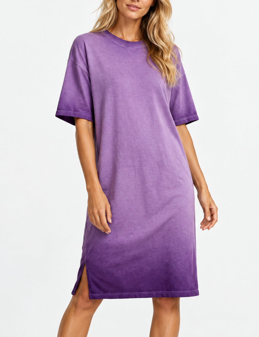 Women's Oversized T-Shirt Dress - Sweetkama Wholesale - #8903