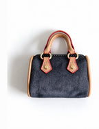 Denim Clutch Bag