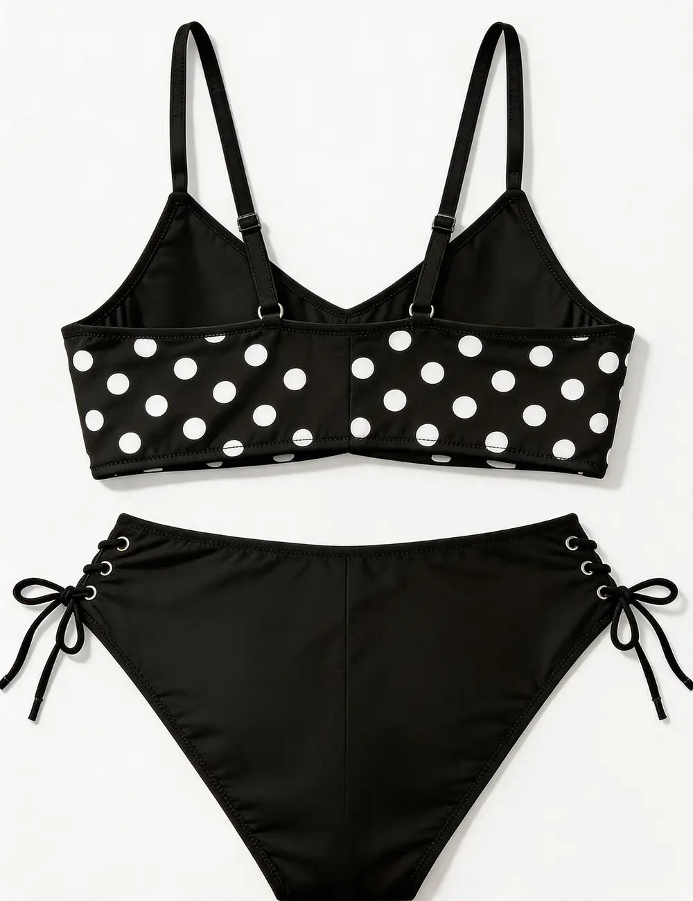 Ladies Polka Dot Print High Wa - Sweetkama Wholesale - #7335