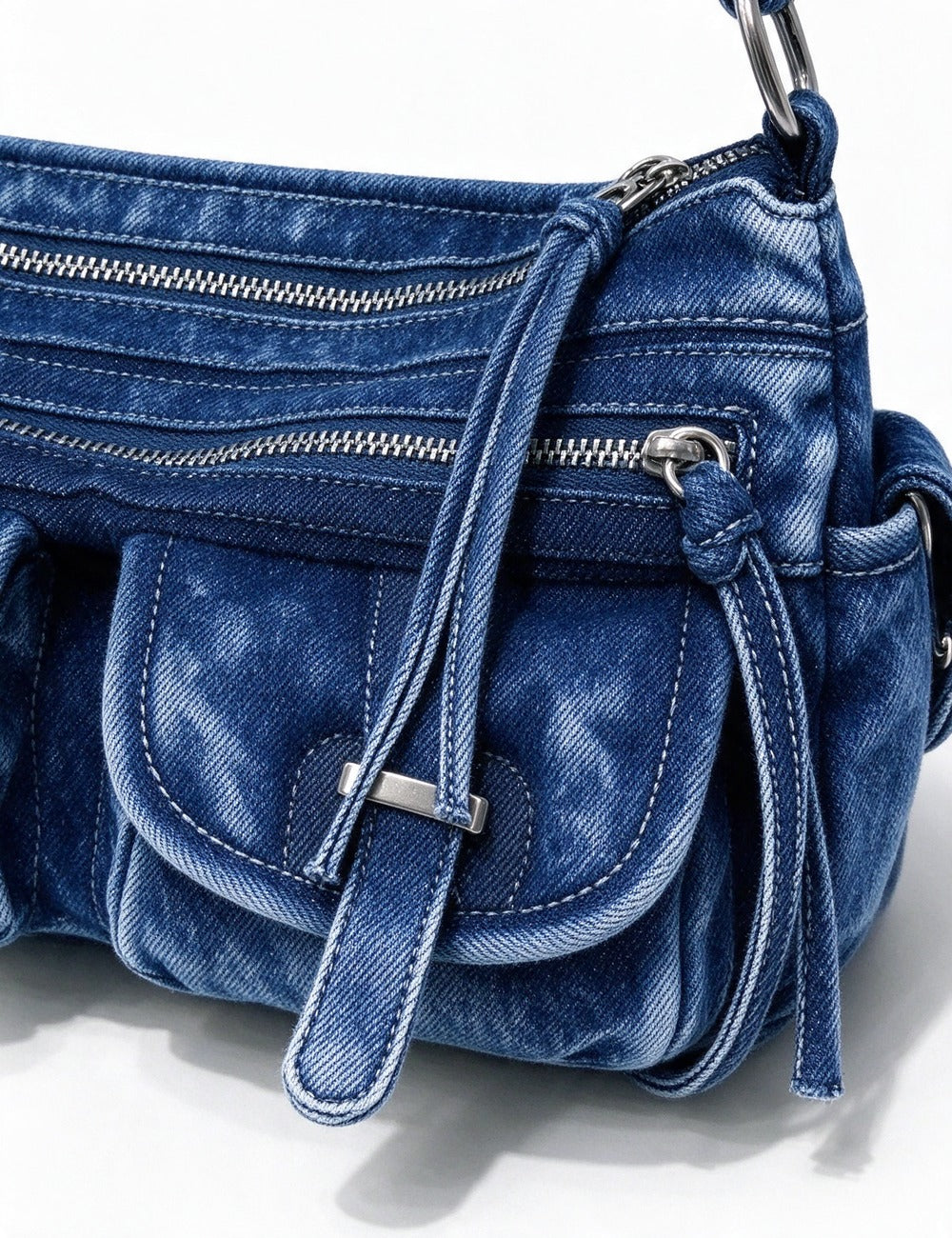 Denim Shoulder Bag
