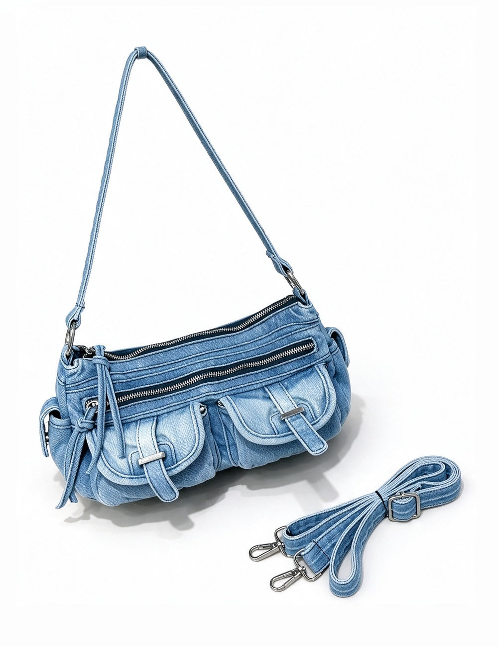 Denim Shoulder Bag