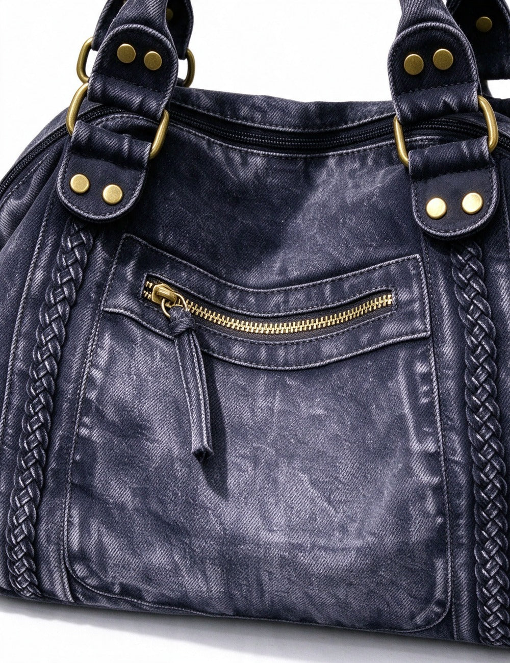 Denim Hand Bag