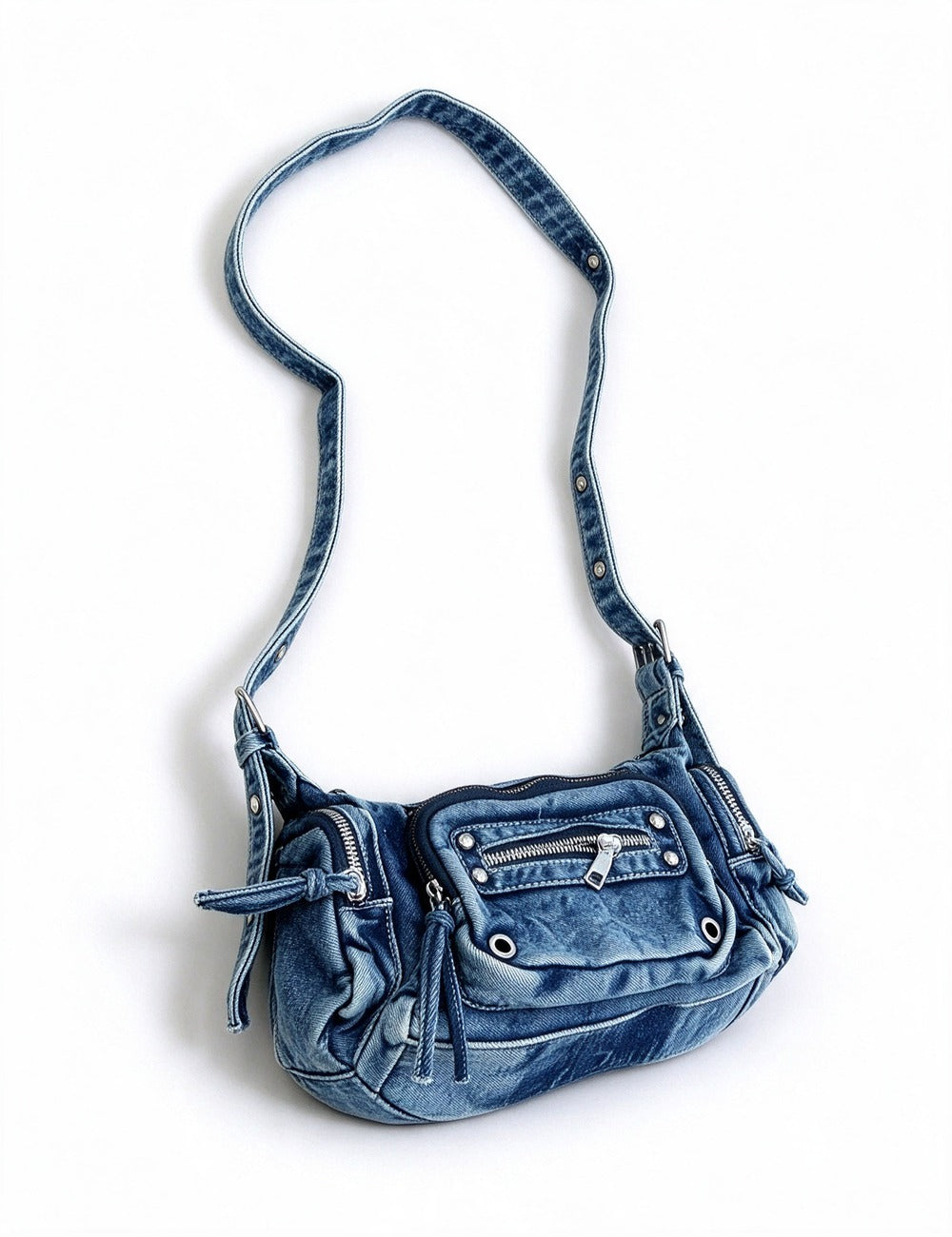 Denim Crossbody Bag