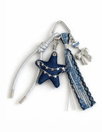 Denim Star Charm