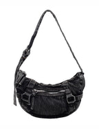 Denim Crossbody Bag
