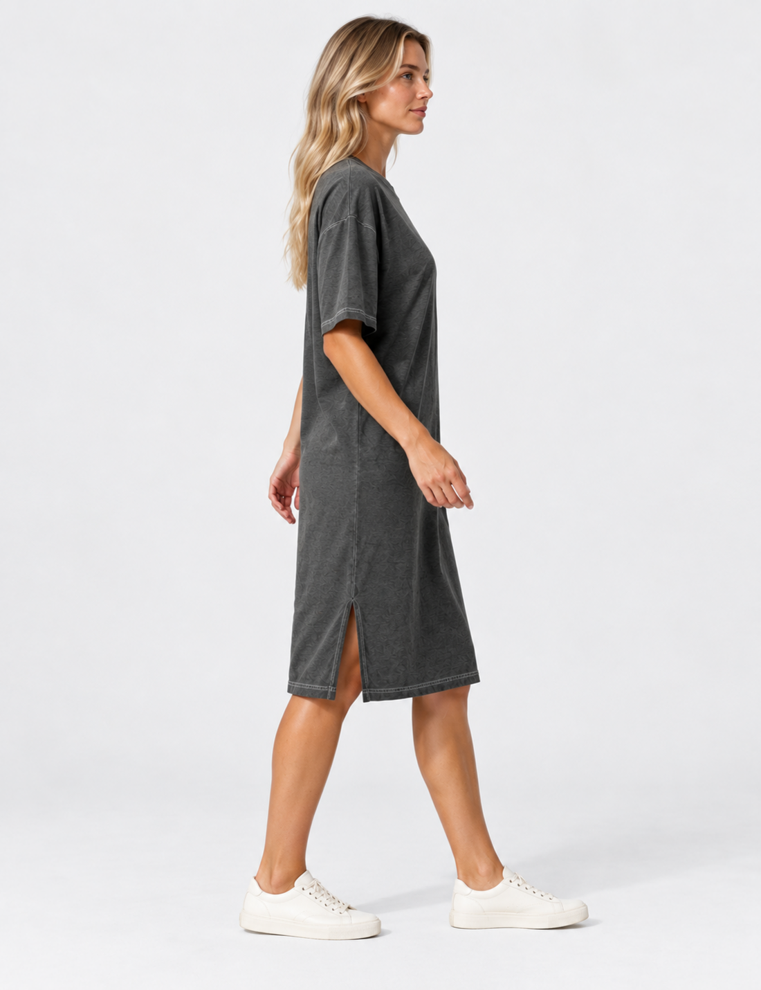 Women's Oversized T-Shirt Dress - Sweetkama Wholesale - #9527