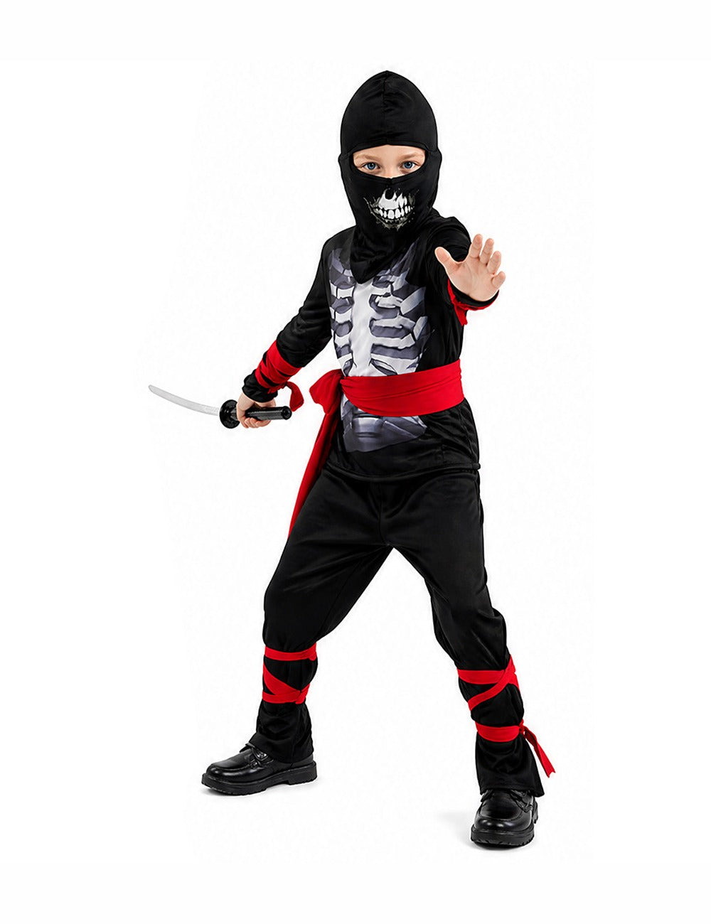 Kids Skeleton Ninja Costume