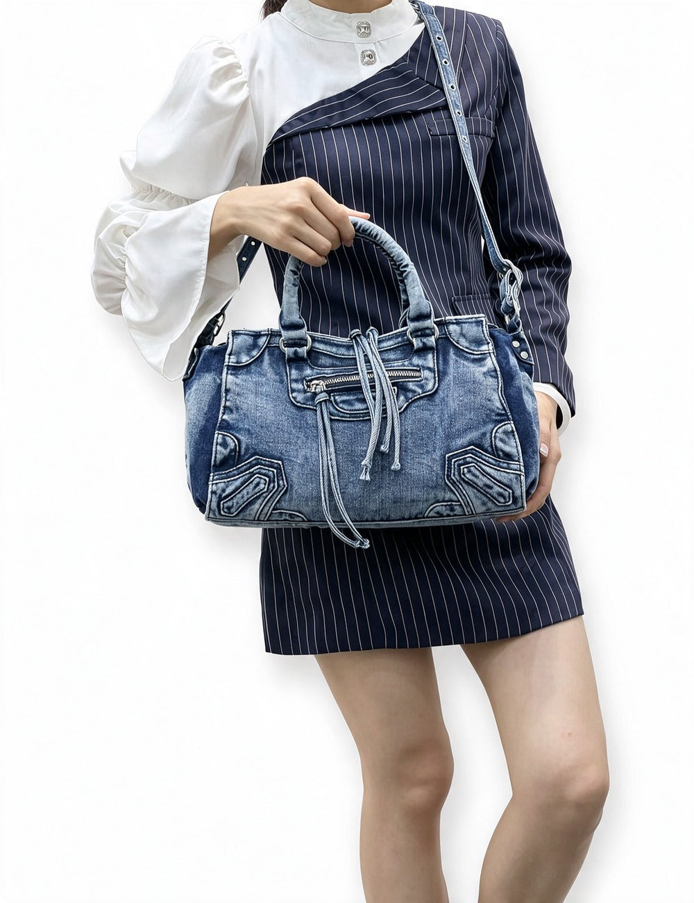 Denim Hand Bag