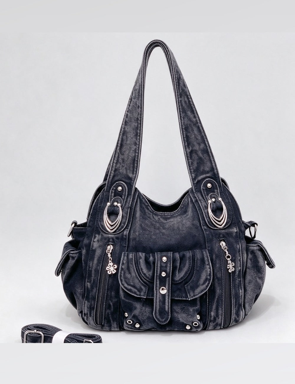 Denim Hand Bag