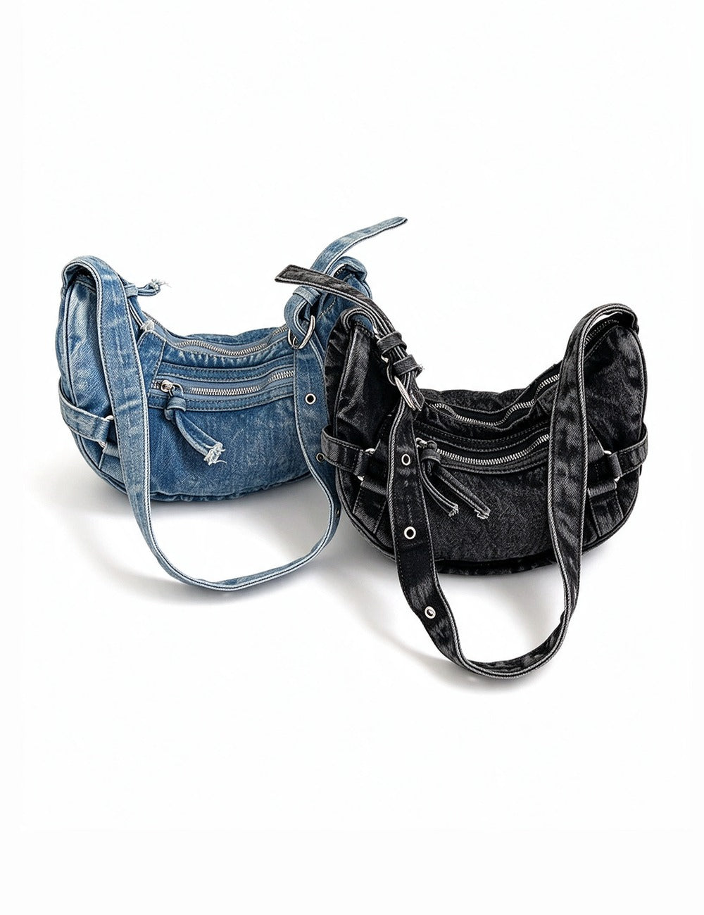 Denim Crossbody Bag