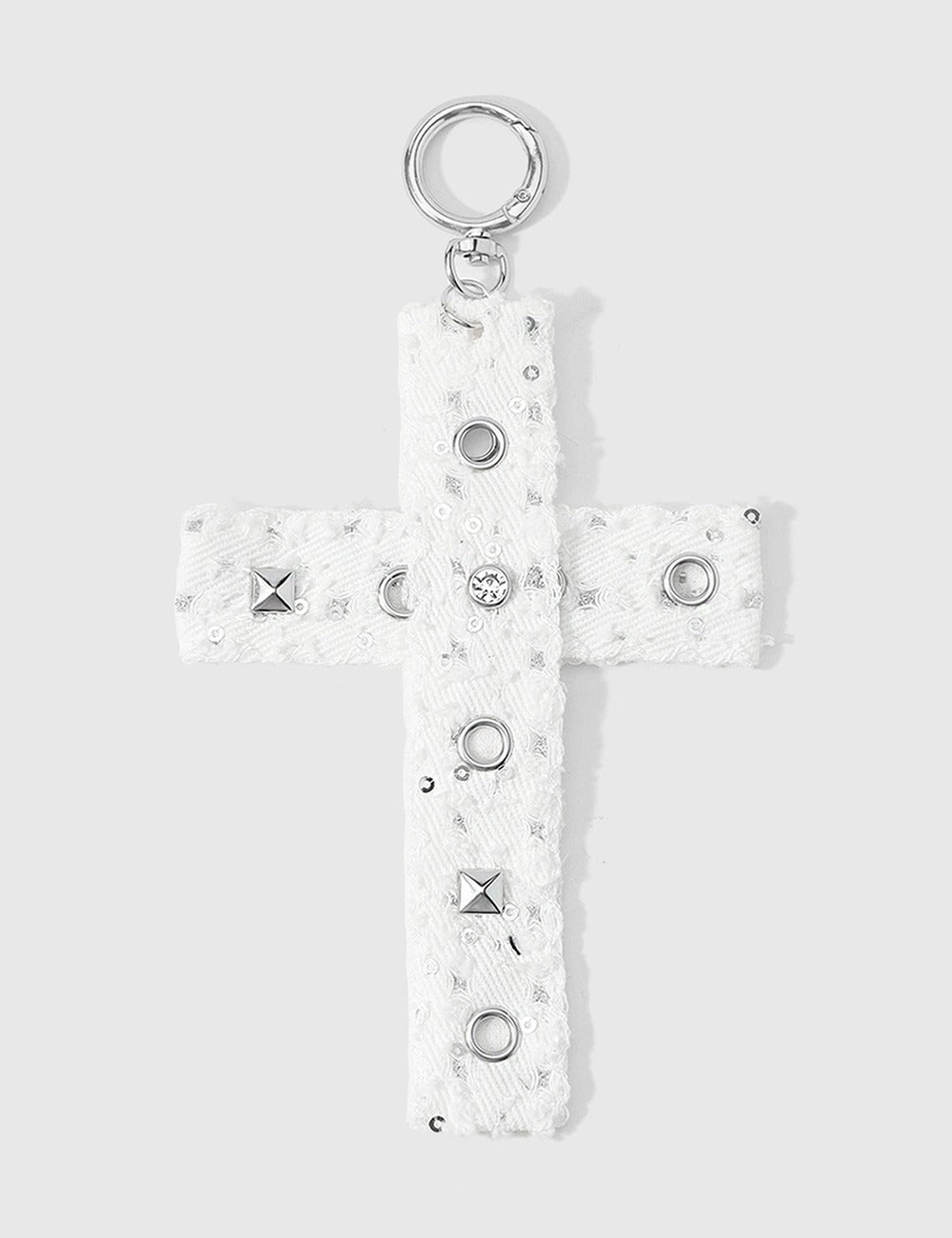 Denim Keychain