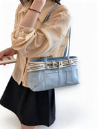 Denim Tote Bag