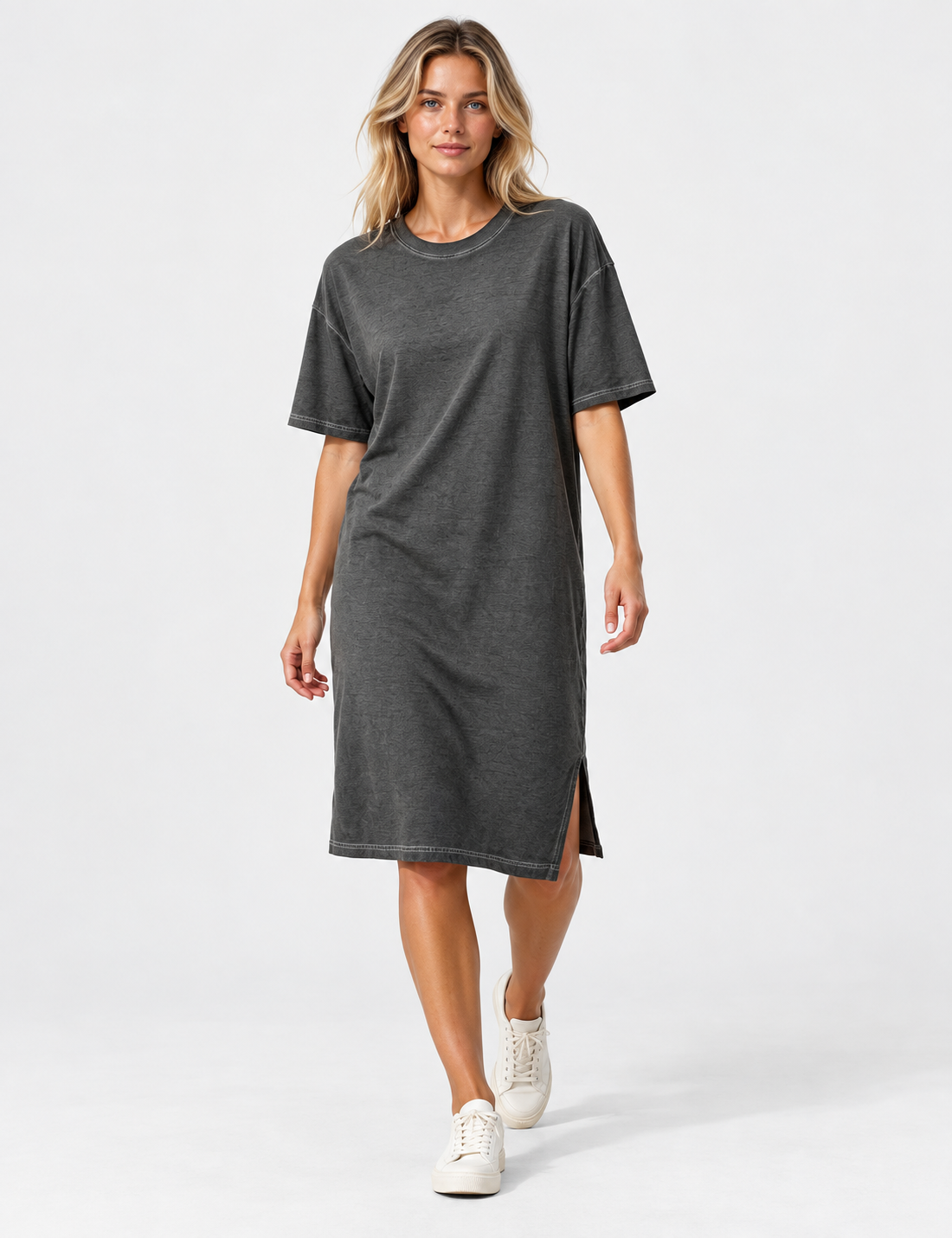 Women's Oversized T-Shirt Dress - Sweetkama Wholesale - #6759