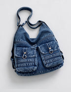 Denim Backpack Bag
