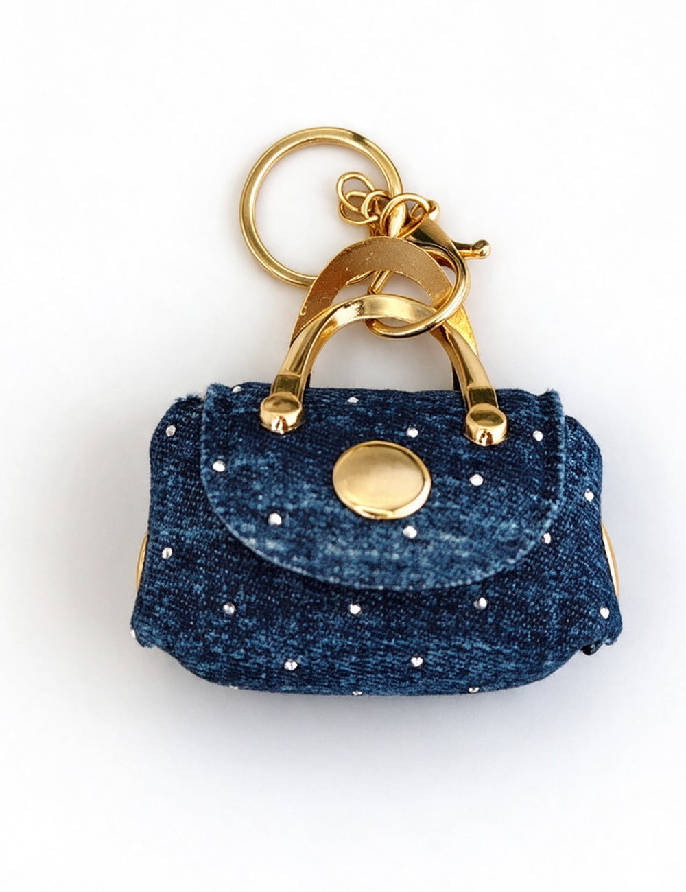 Denim Clutch Bag