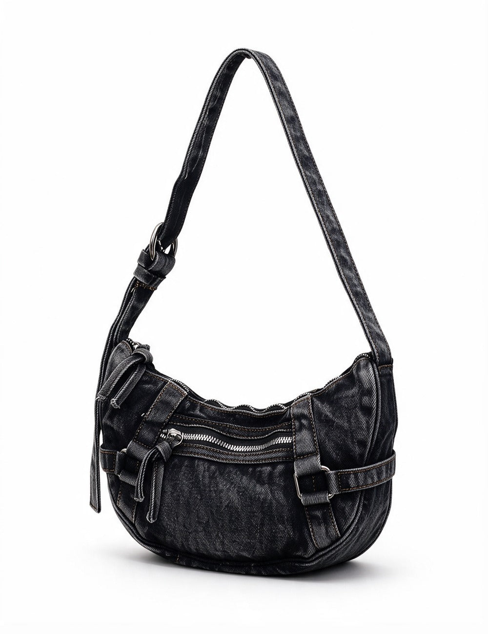 Denim Crossbody Bag