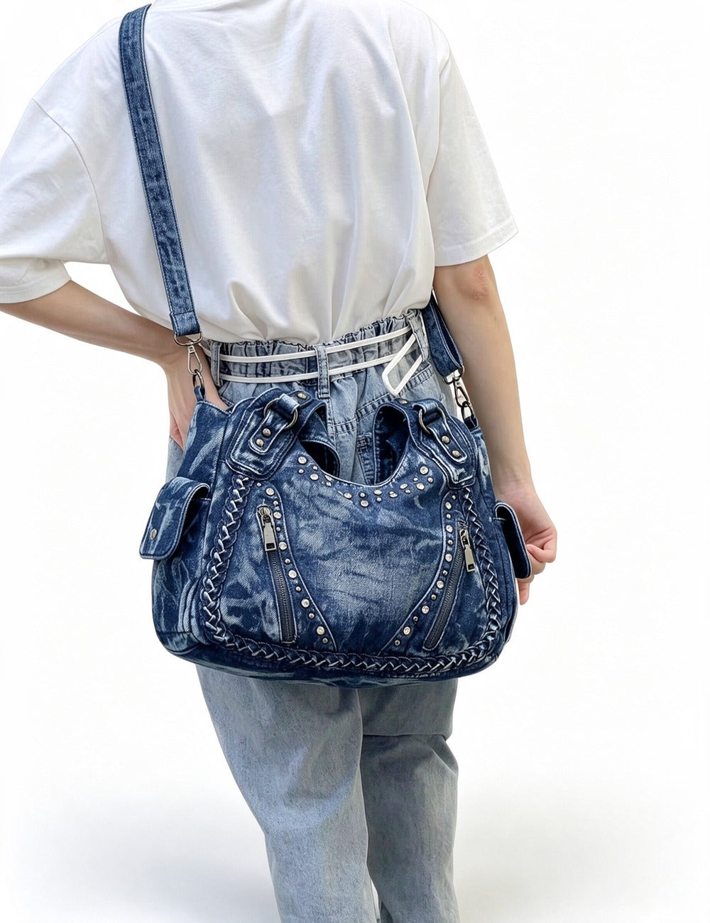 Denim Hand Bag