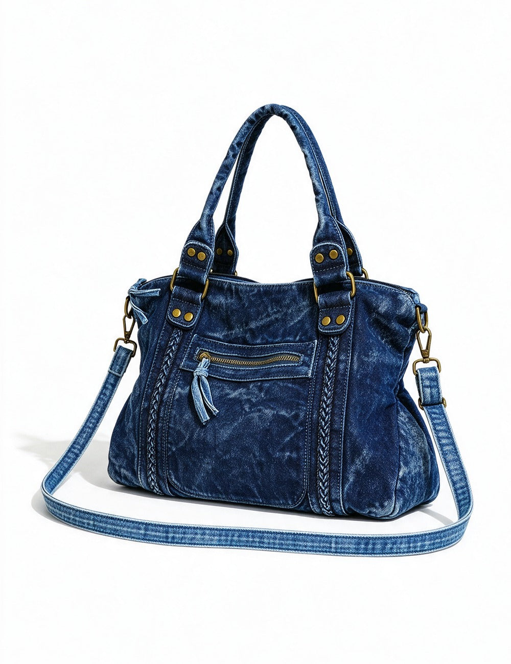 Denim Hand Bag