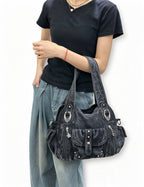 Denim Hand Bag