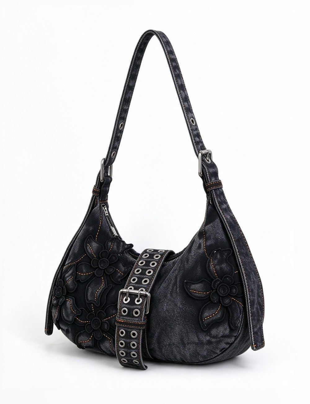 Denim Shoulder Bag