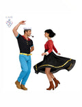 Women Popeye Olive Oyl Costume