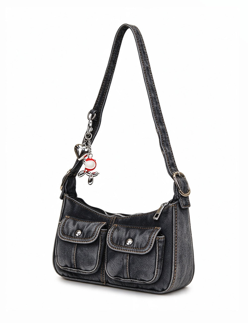 Denim Shoulder Bag