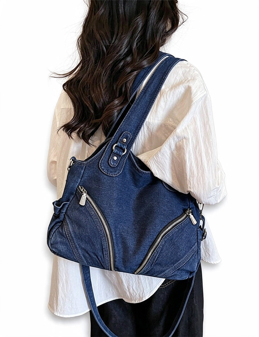 Denim Shoulder Bag