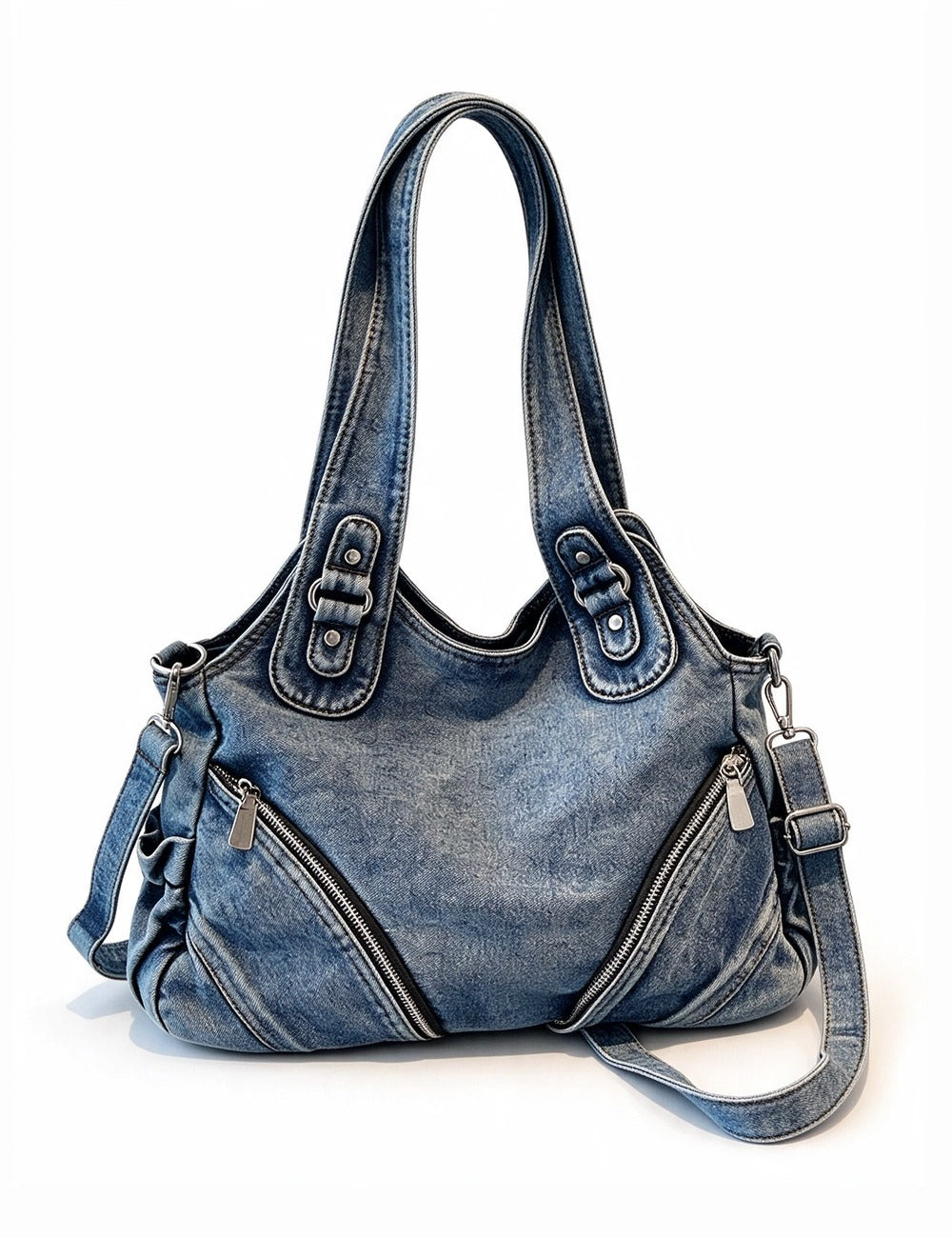 Denim Shoulder Bag