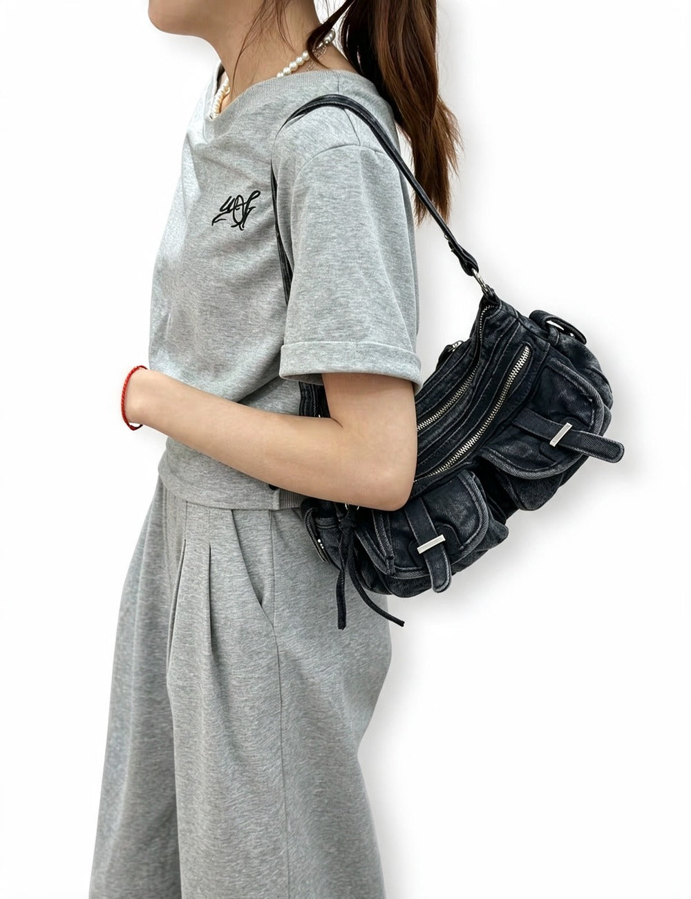 Denim Shoulder Bag