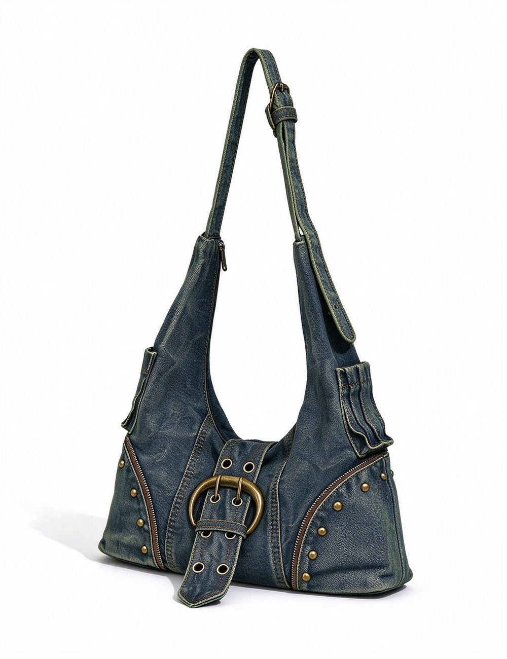 Denim Shoulder Bag