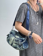 Denim Shoulder Bag