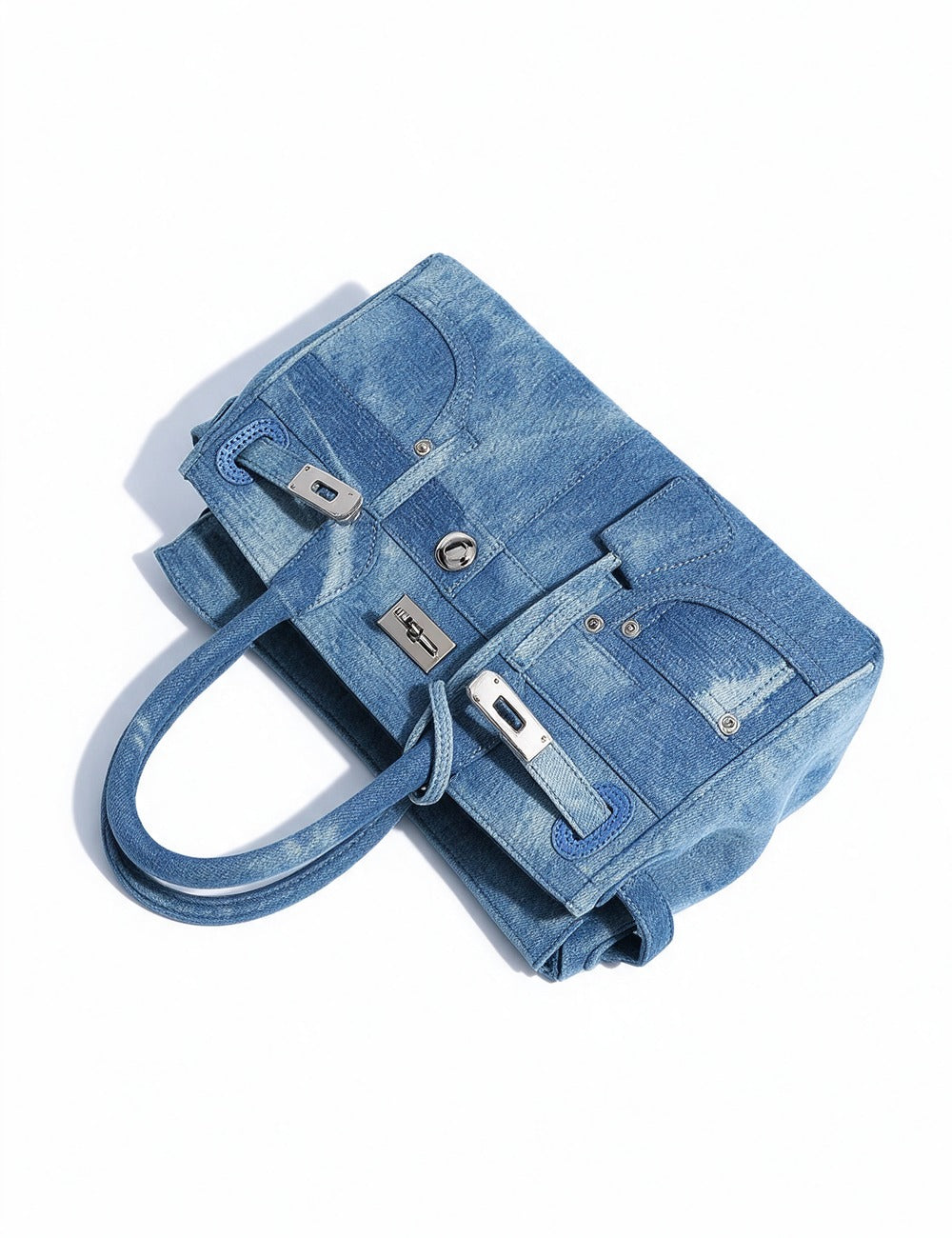 Denim Hand Bag