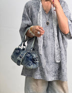 Denim Hand Bag