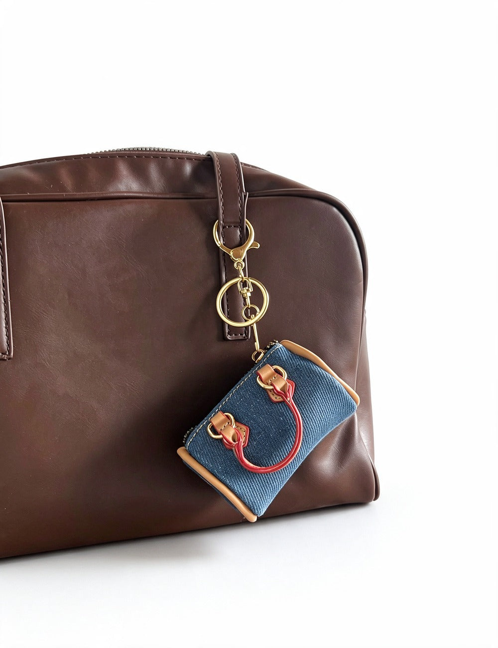 Denim Clutch Bag
