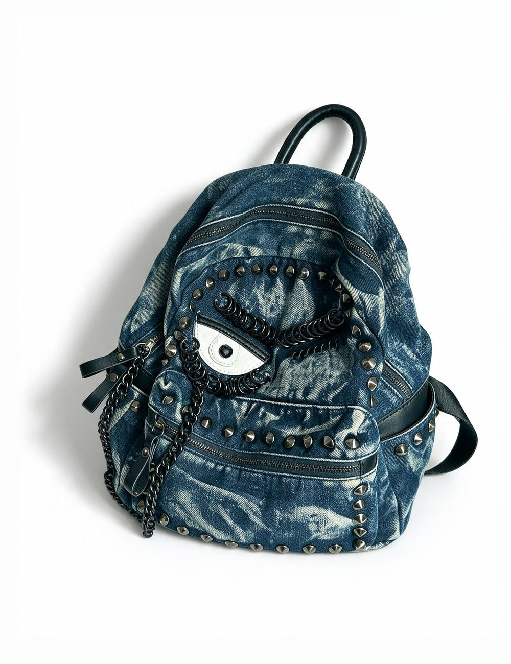 Denim Backpack Bag