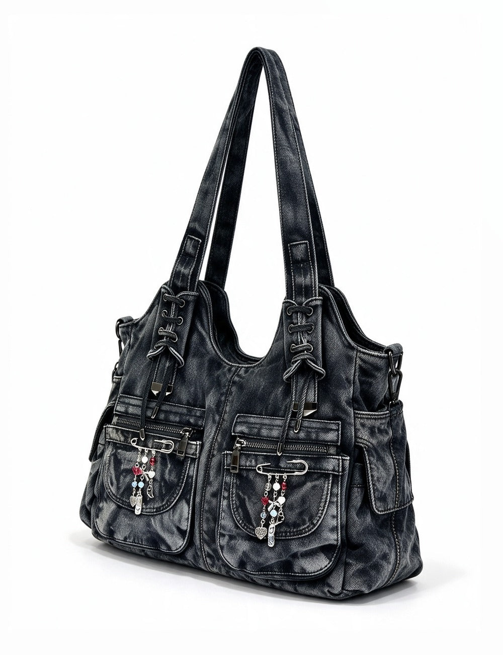 Denim Shoulder Bag
