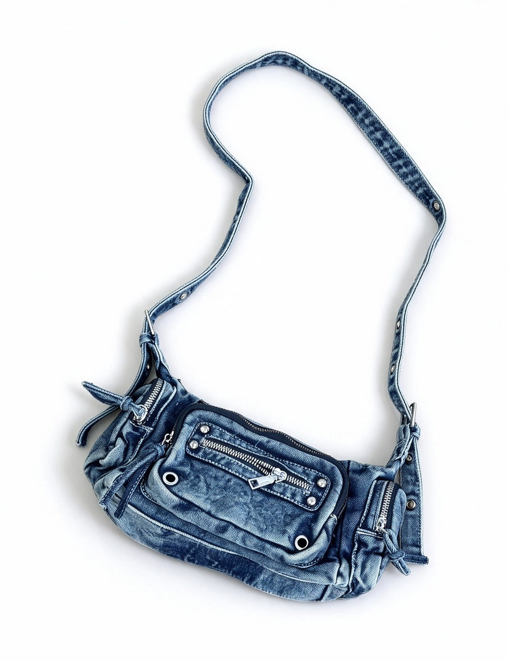 Denim Crossbody Bag